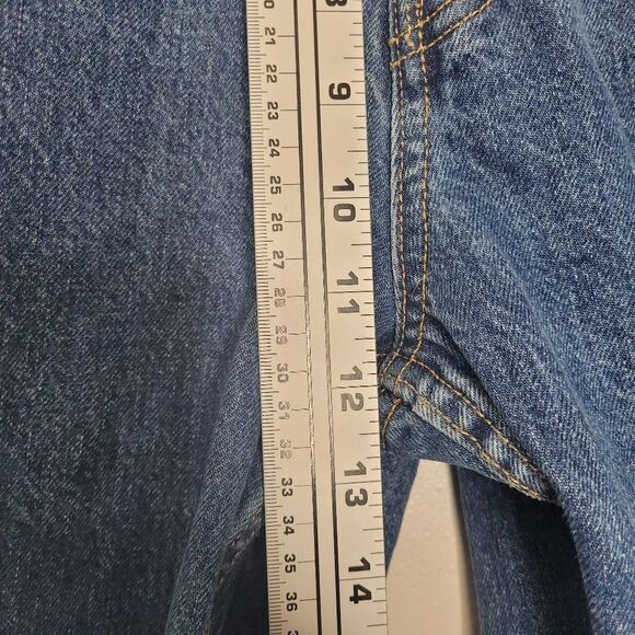 Everlane The Curvy 90s Cheeky Straight Jeans Medium Wash High Rise Size 30 - Picture 11 of 11